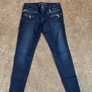 Michael Kors Zipper Pocket Detail Skinny Jean SZ 6